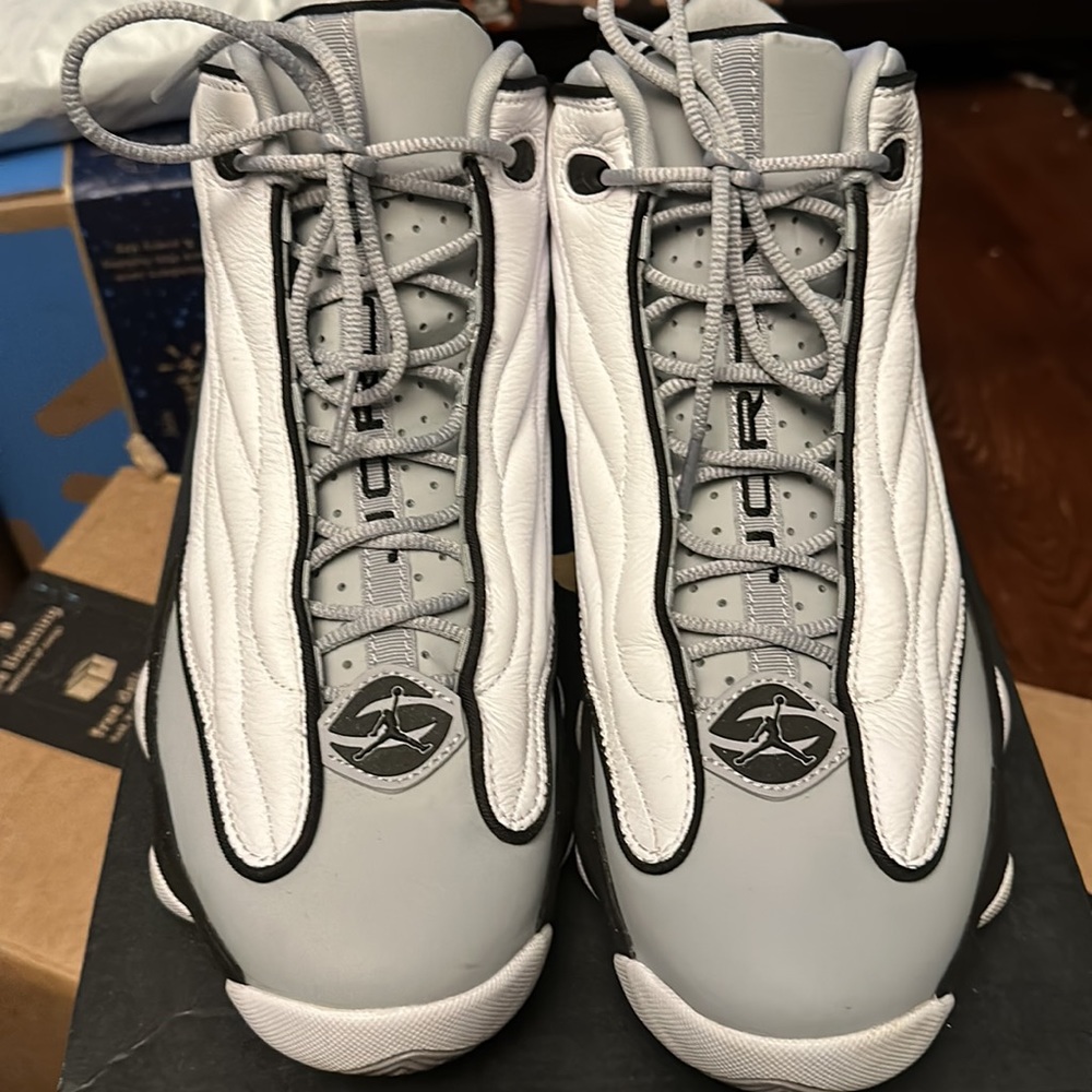 Jordan Pro Strong - Grey, Black & White